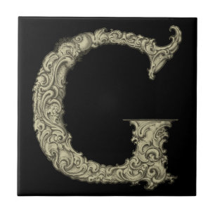 G - O alfabeto de Falck (ouro)