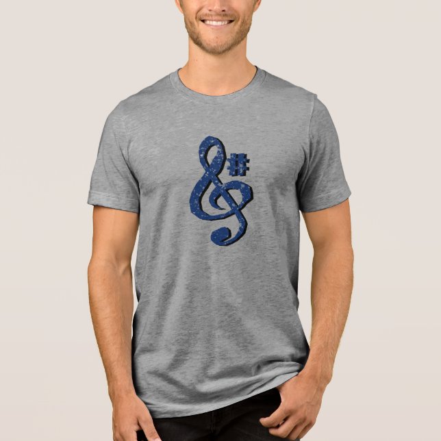 G# Treble Clef T-Shirt (Frente)