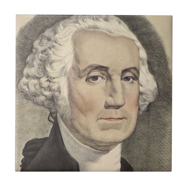G Washington, Currier e Ives (Frente)