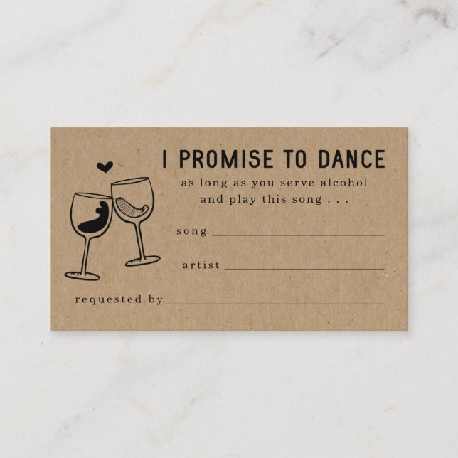 Gabinete de Convite para Solicitação de Música Eng (Frente)