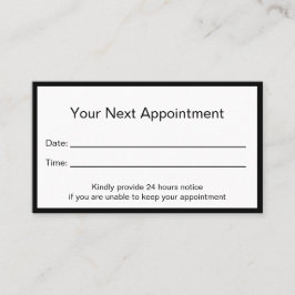 Gabinete de Médico Simples Seu Próximo Cartão de C