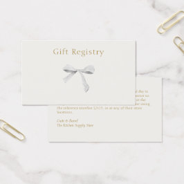 Gabinete do Registro de Casamento Trendy Ribbon