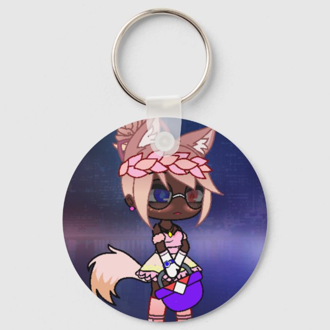 Gacha Life in Color Chaveiro (Frente)