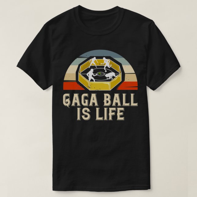 Gaga Ball Pit Kit Gift Dodgeball Jogo Pullover (Frente do Design)