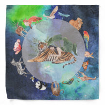 Gaia Goddess Tarot/Altar Cloth Bandana