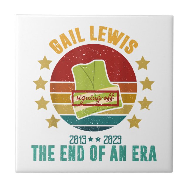 Gail Lewis, Nós Saudamos Você, O Fim De Uma Era Si (Frente)