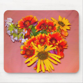 Gaillardia Flower Mix Mousepad