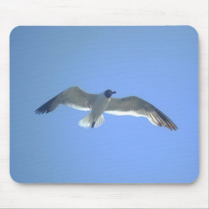 Gaivota em vôo Mousepad