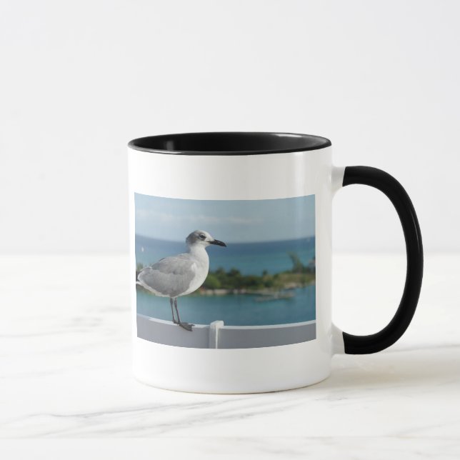 Gaivota na caneca do paraíso (Direita)