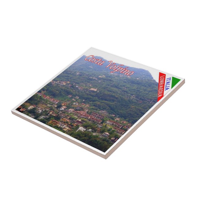 GAL002 COSTA VOLPINO, lago Iseo, Itália, (Lateral)