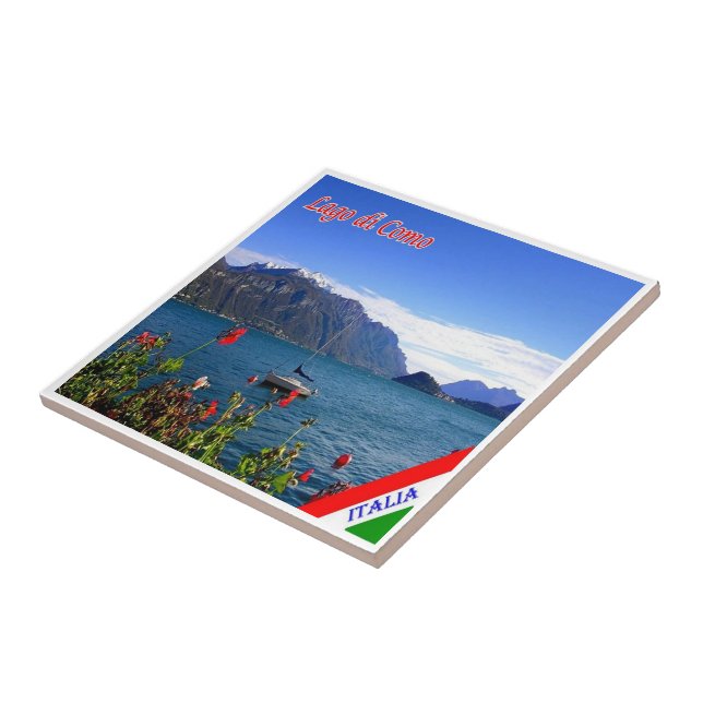 GAL061 LAKE COMO, View, Itália, (Lateral)