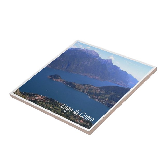 GAL063 LAKE COMO, Aerial View, Itália, (Lateral)