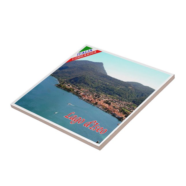 GAL071 LAKE ISEO Panorama, Itália (Lateral)