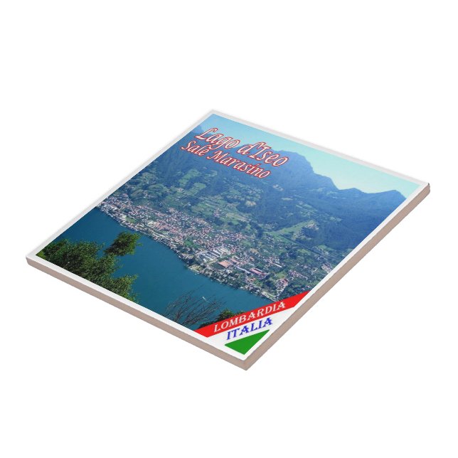 GAL102 SALE MARASINO, lago Iseo, Itália, (Lateral)