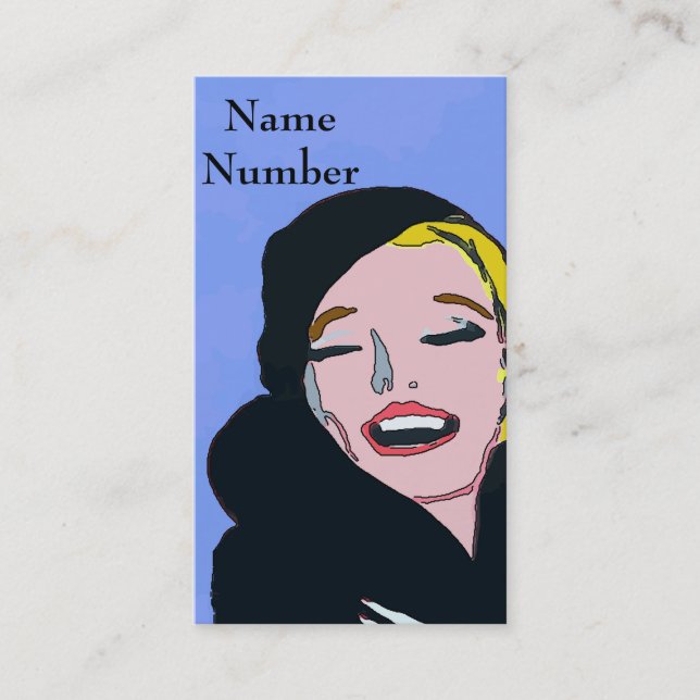 Gal Cartão de visita Art (Frente)