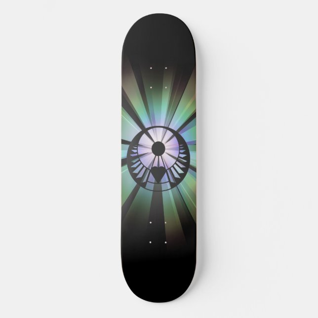 Galactic Prism Skateboard (Frente)