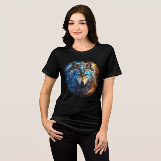 Galactic Wolf with Ornate Crown (Frente Completa)