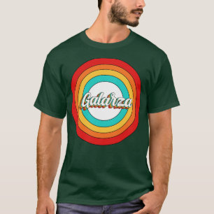 Galarza Nome Camisa Vintage Círculo Galarza