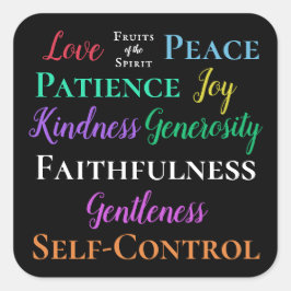 Galatianos 5:22-23 Adesivos