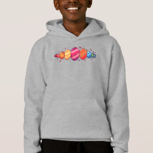 Galáxia Aventura Astronauta Hoodie