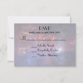 Galáxia brilhante em RSVP de Espaço Exterior