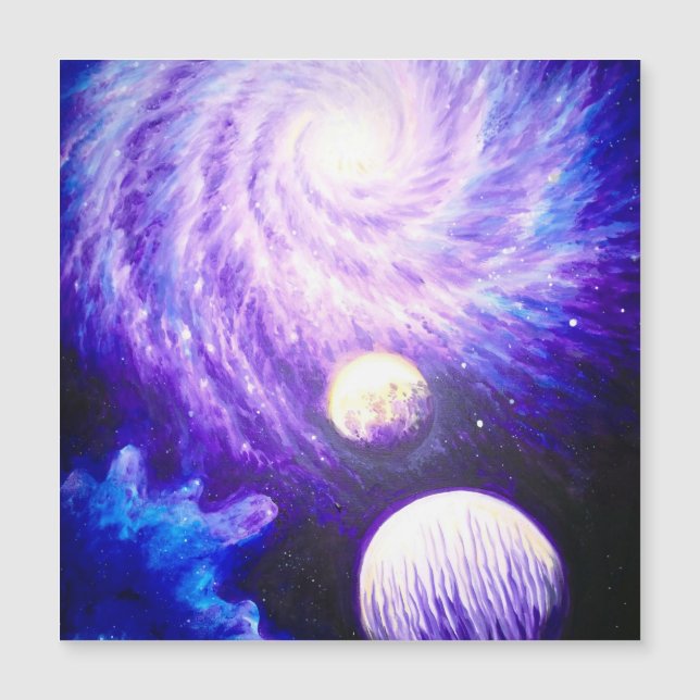 Galáxia e planetas (Frente)