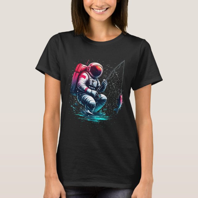 Galáxia Espacial da Lua do Astronauta Camisa Camis (Frente)