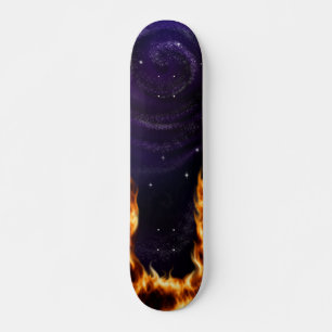 Galáxia no skate personalizado