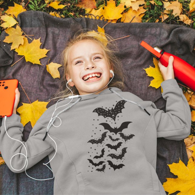 Galáxias e Estrelas do Halloween voando (Criador carregado)