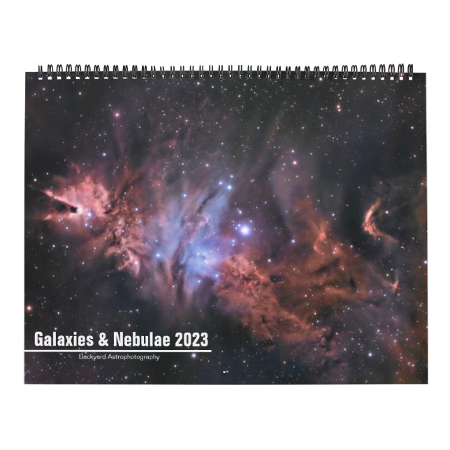Galáxias e Nebulae 2023 Calendário (Capa)