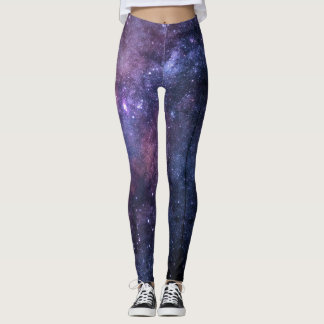 Galáxias Stars Leggings Night Sky