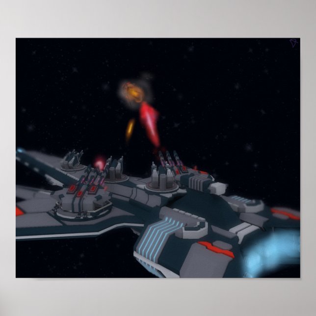 Galaxy Helios Poster (Frente)