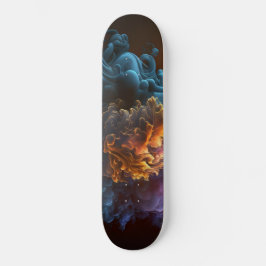 Galaxy Night Sky Skateboard