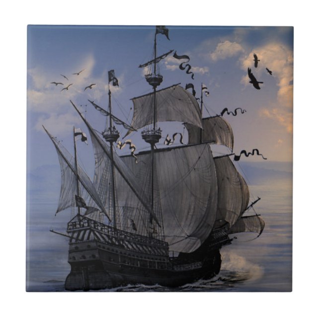 Galeão a Toda a Vela (Frente)