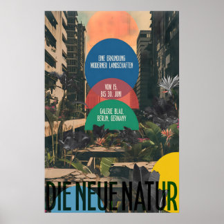 Galeria Blau de Impressão de Arte Urbana Tropical