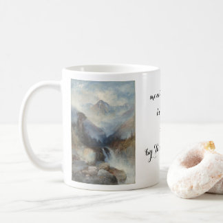 galeria de arte de xícara de café, montanha da cru