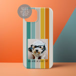 Galeria de Fotografias do solteiro - Laranja Teal<br><div class="desc">Um arco-íris retrô com 70 anos inspirou cores e um padrão mínimo. Adicione sua selfie ou retrato favorito de um amigo. Use uma foto quadrada para criar um presente exclusivo e pessoal ou manter o filhote de hipster e fazer uma manutenção de tendências. Se precisar ajustar as fotos, clique na...</div>