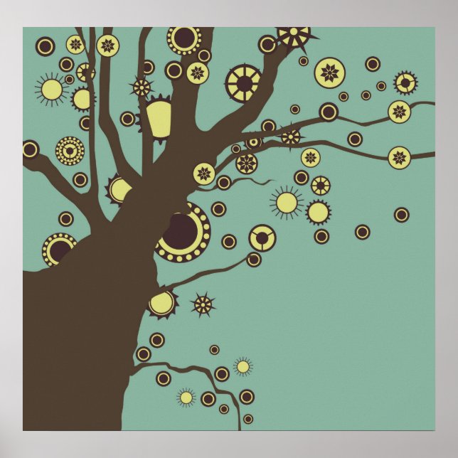 GALINA, Poster de árvore (Frente)