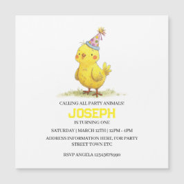 Galinha de aniversário de Fazenda Pintinho