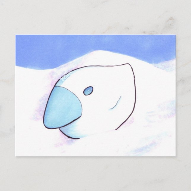 Galinha do cartão do gelo (Frente)