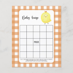 Galinha - jogo de bingo Chá de fraldas
