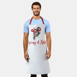 Galinhas de Natal Personalizadas Apron