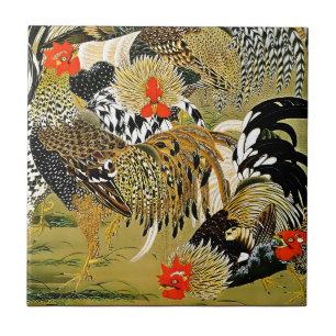 Galinhas Japonesas Vintage