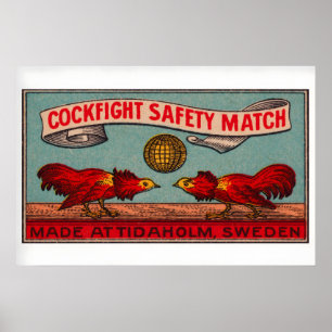 Galinheiros de Combate - Impressão Matchbox - Pare