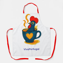 Galo de Barcelos Apron – Portuguese Rooster Pop Ar