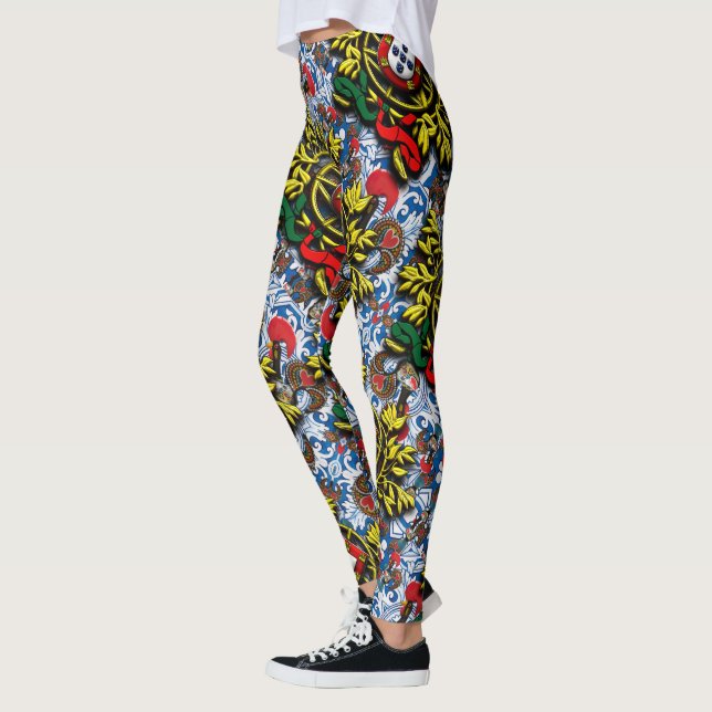 Galo de Barcelos Leggings (Esquerda)