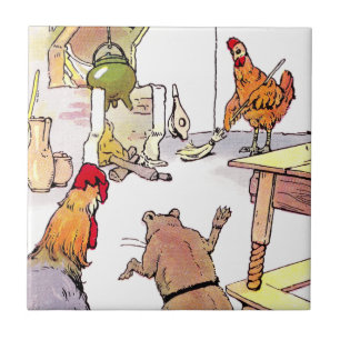 Galo, rato & galinha na cozinha