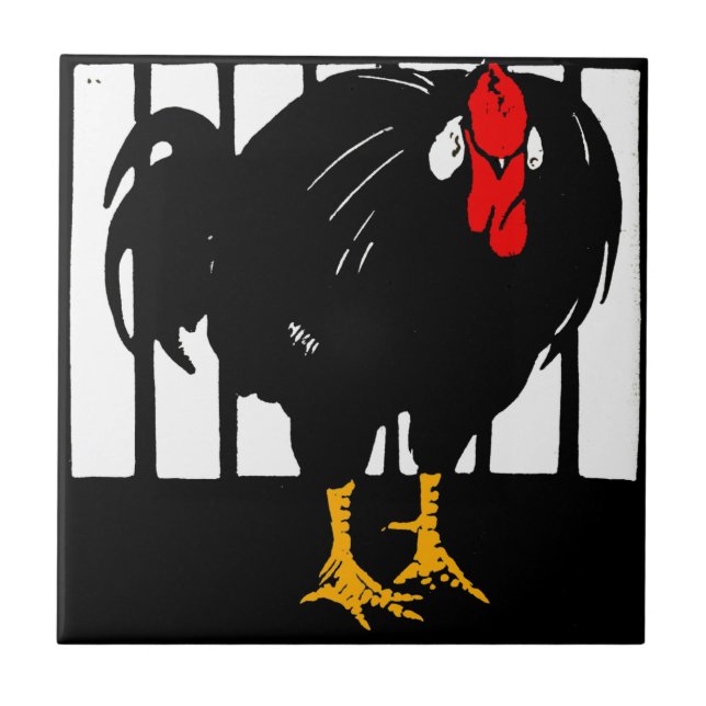 Galo Vitoriano de Portas copos de animais (Frente)