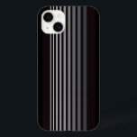 Gamas Verticais Monocromáticas Modernas<br><div class="desc">Um padrão monocromático de striping da anca e contemporâneo, com cinzas gradativas e faixas verticais pretas, com desaparecimento nas faixas de cinza de um lado para o outro. Uma design geométrica legal e hiper-minimalista, ideal para homens ou mulheres. Saudamos solicitações personalizadas para diferentes combinações de cores. Contacte-nos através da nossa...</div>