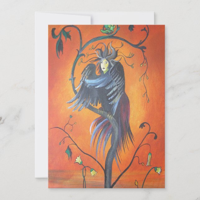 Gamaun, O Pássaro Profeto Com Penas Enrugadas (Frente)